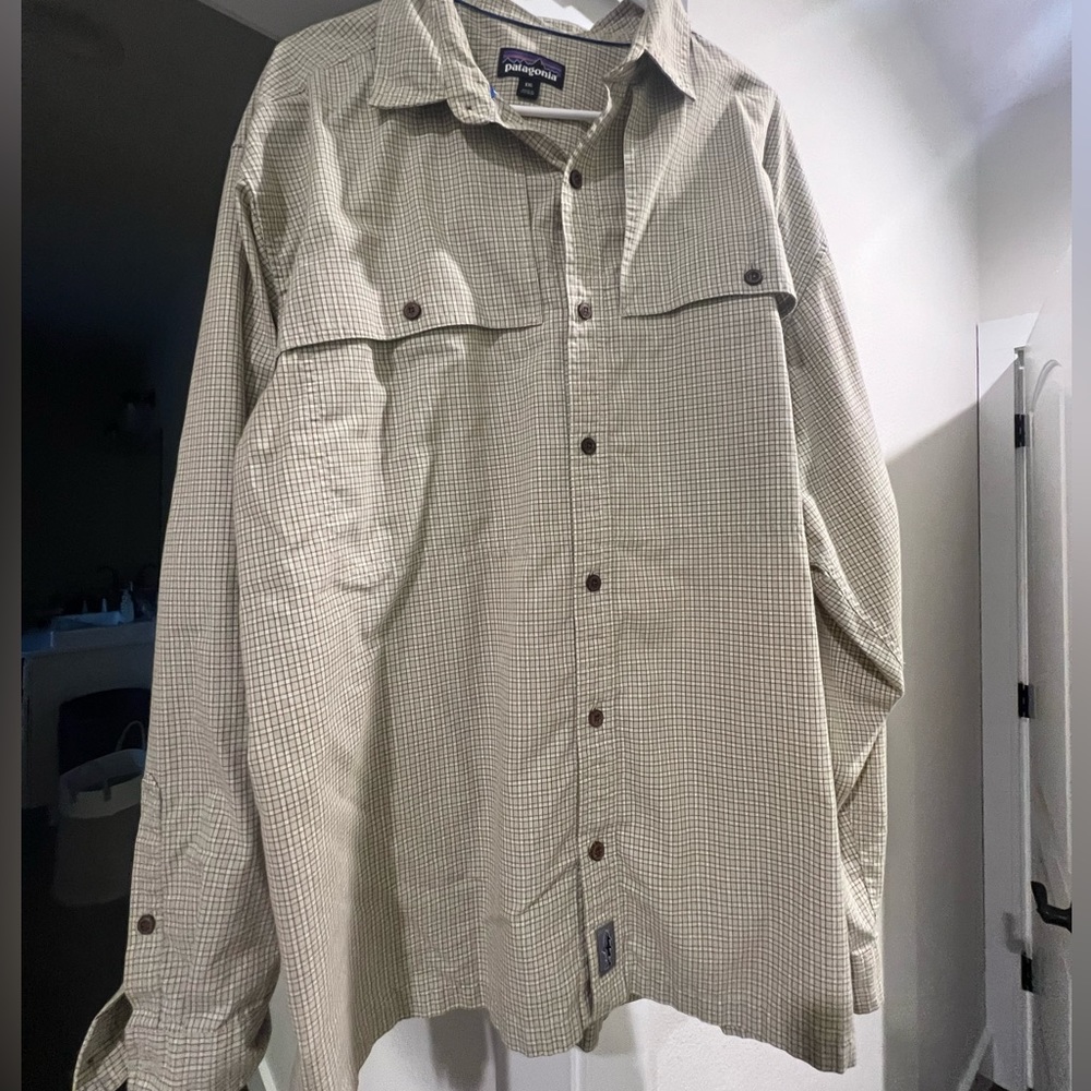 Patagonia Plaid Button-up
